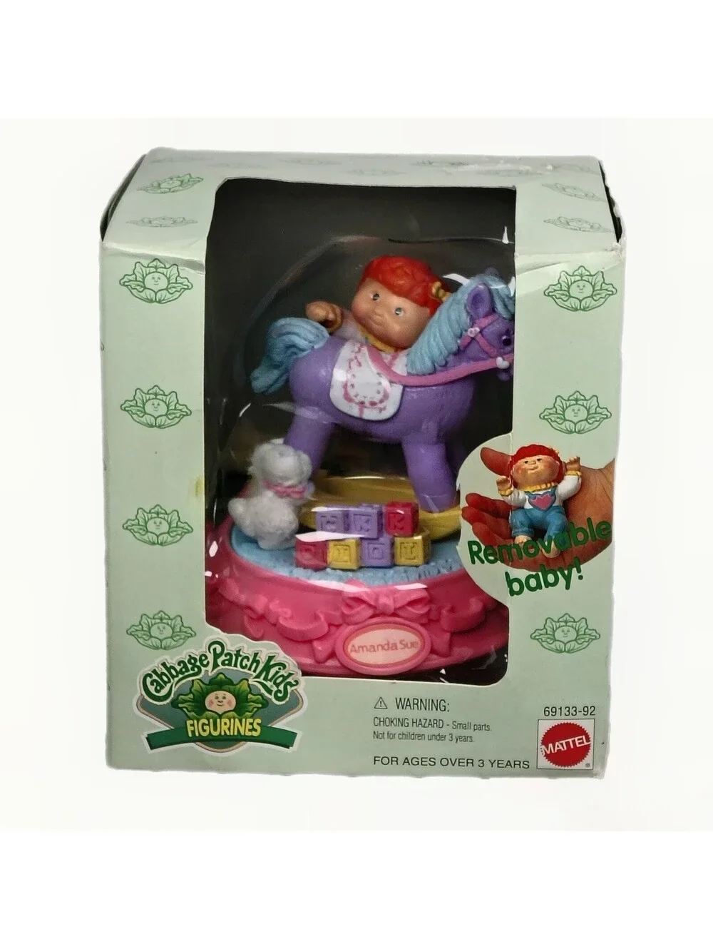 Cabbage Patch Kids Figurine Amanda Sue Playtime Collectible Toy